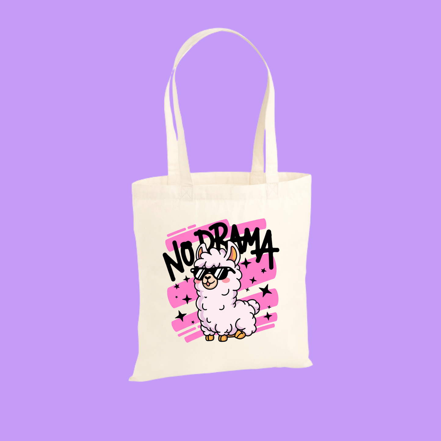 NO DRAMA TOTE BAG