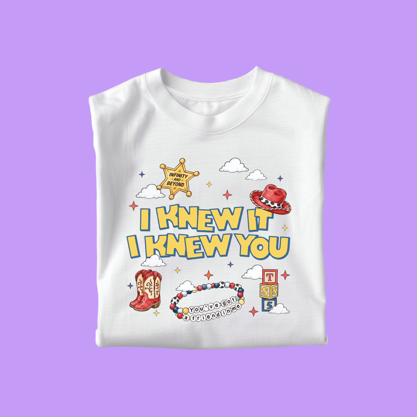 I KNEW IT, I KNEW YOU T-SHIRT