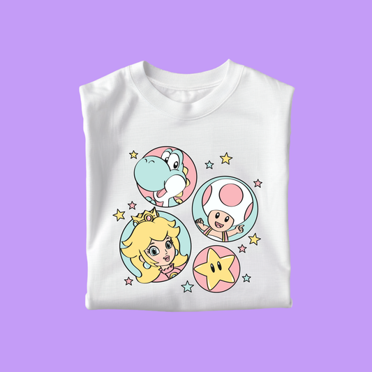 MARIO PRINCESS PEACH T-SHIRT