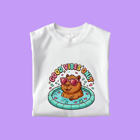 GOOD VIBES CAPY BARA T-SHIRT