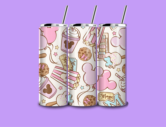 DISNEY PARK SNACKS INSULATED TUMBLER