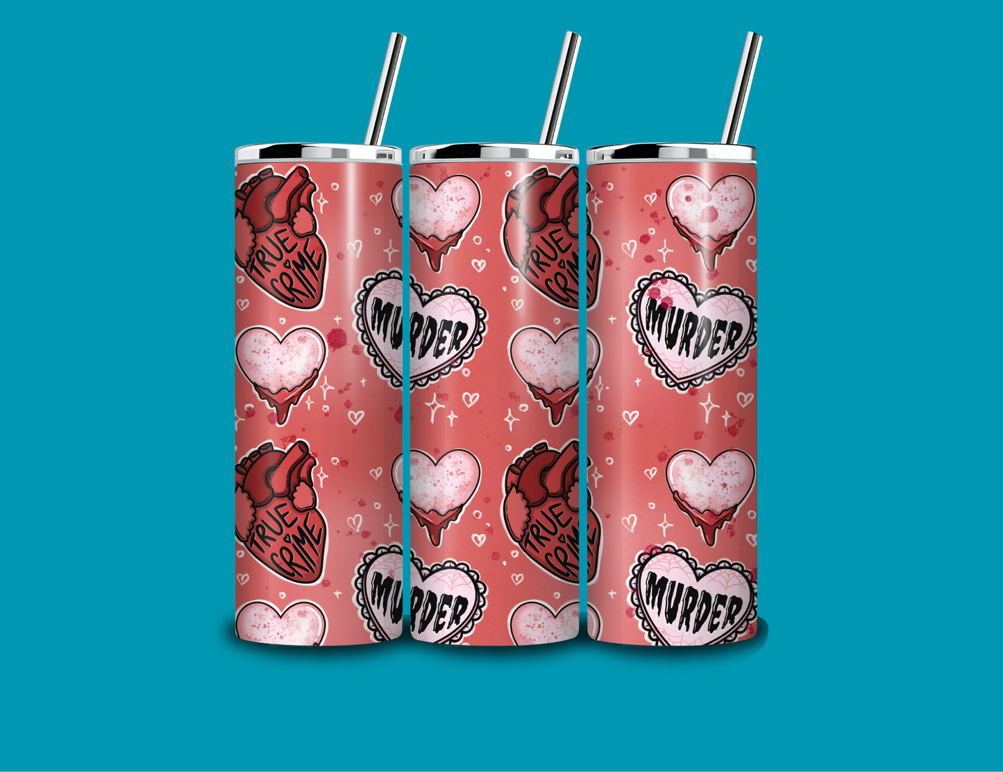 TRUE CRIME INSULATED TUMBLER