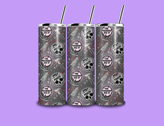 MURDER INSULATED TUMBLER