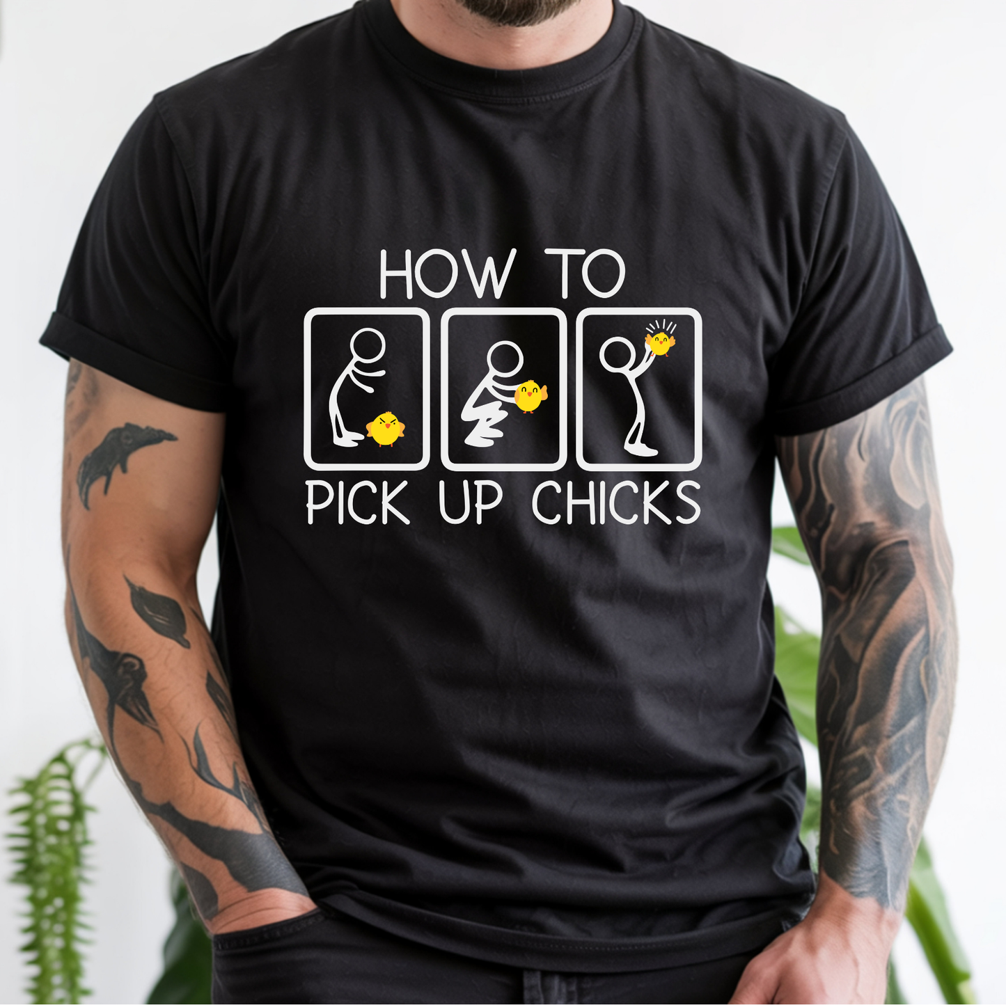PICK UP CHICKS T-SHIRT