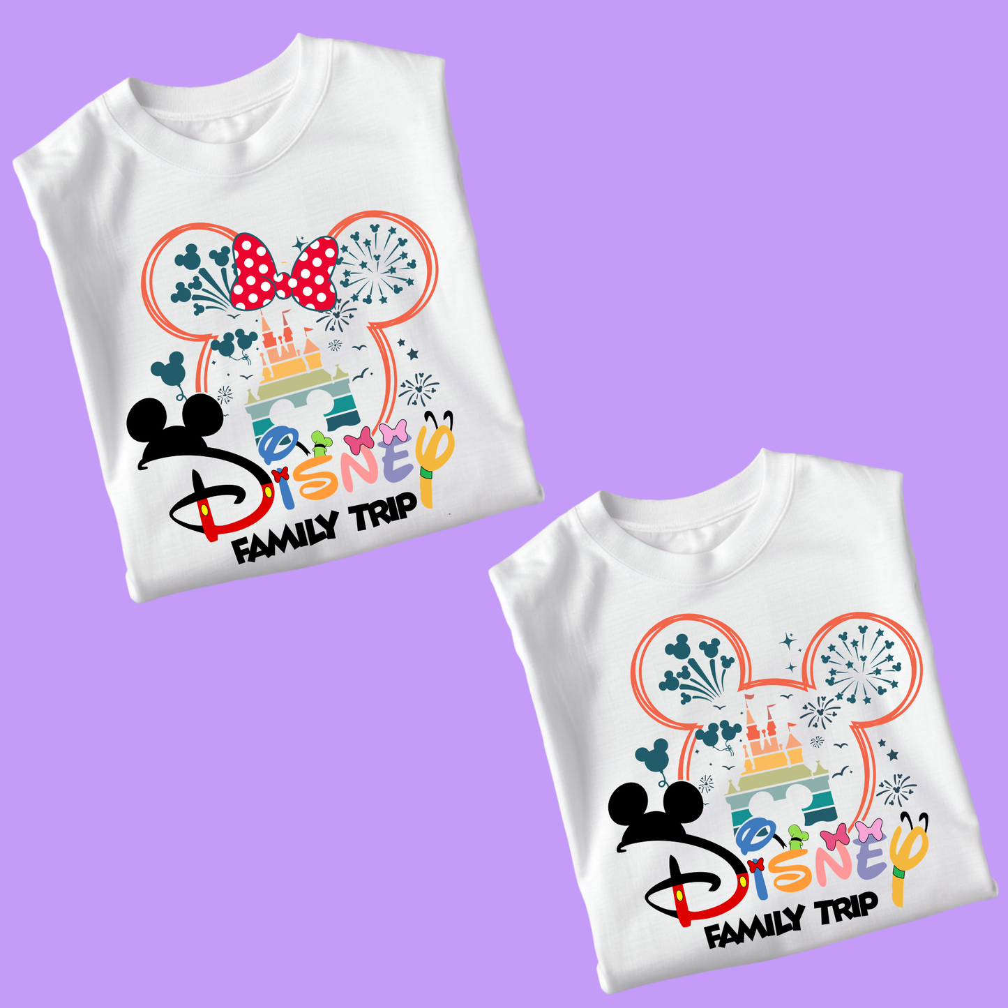 DISNEY FAMILY TRIP  T-SHIRT