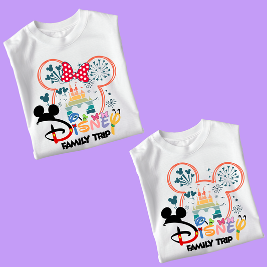 DISNEY FAMILY TRIP  T-SHIRT