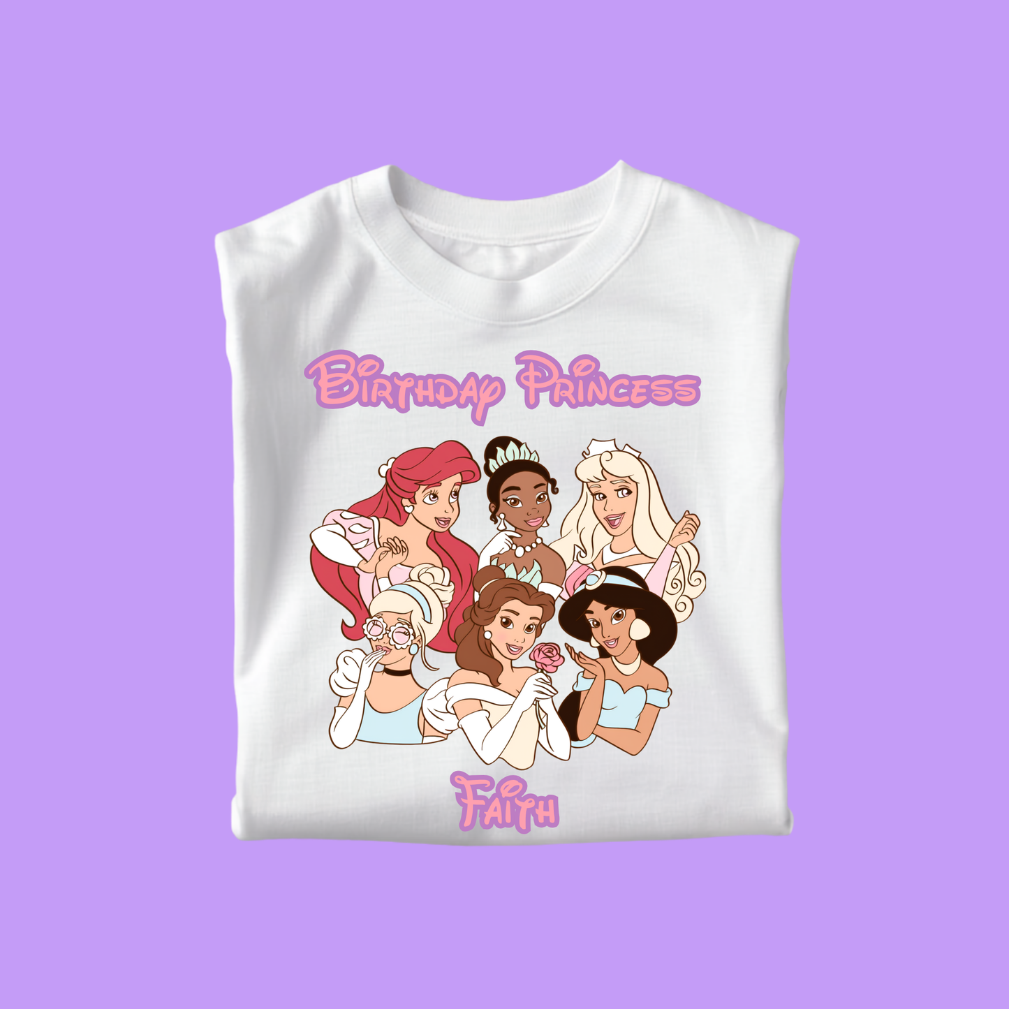 PRINCESS BIRTHDAY T-SHIRT