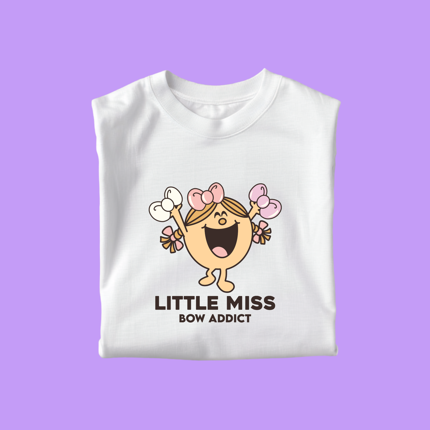 LITTLE MISS BOW T-SHIRT