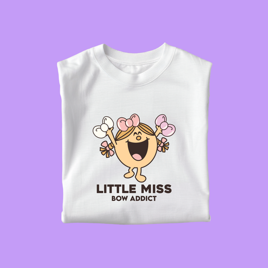 LITTLE MISS BOW T-SHIRT