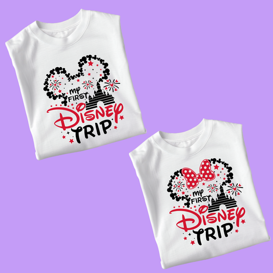 FIRST DISNEY TRIP T-SHIRT
