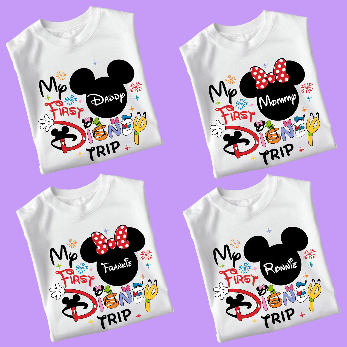 DISNEY TRIP FAMILY CUSTOM T-SHIRT