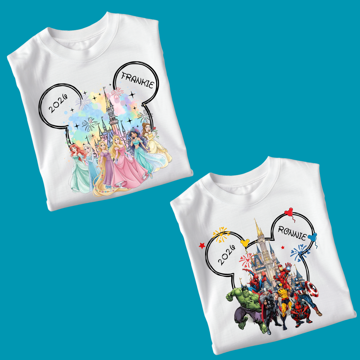PRINCESS OR SUPERHERO T-SHIRT
