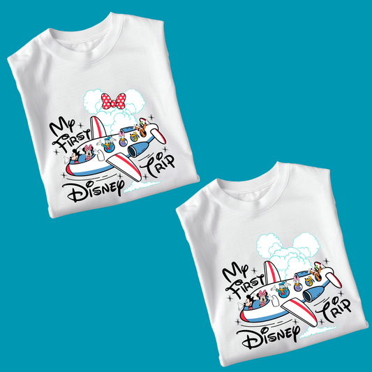 MY FIRST DISNEY TRIP  PLANE T-SHIRT