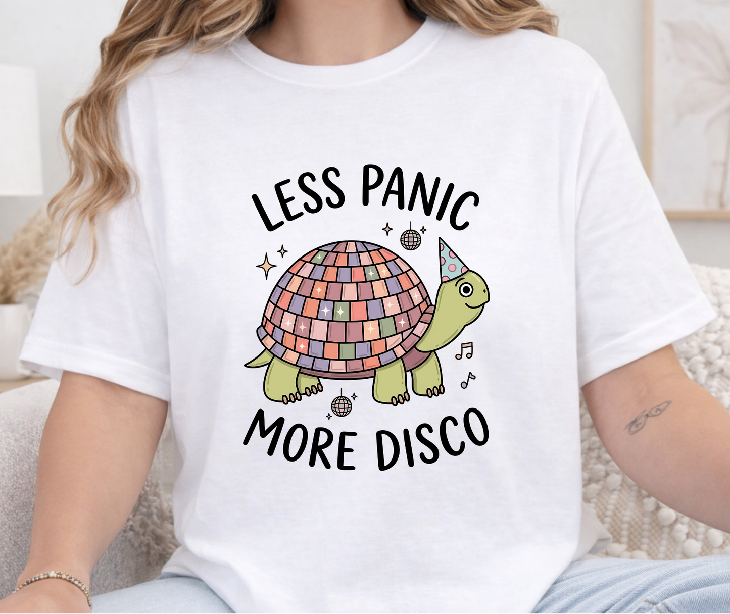 LESS PANIC T-SHIRT