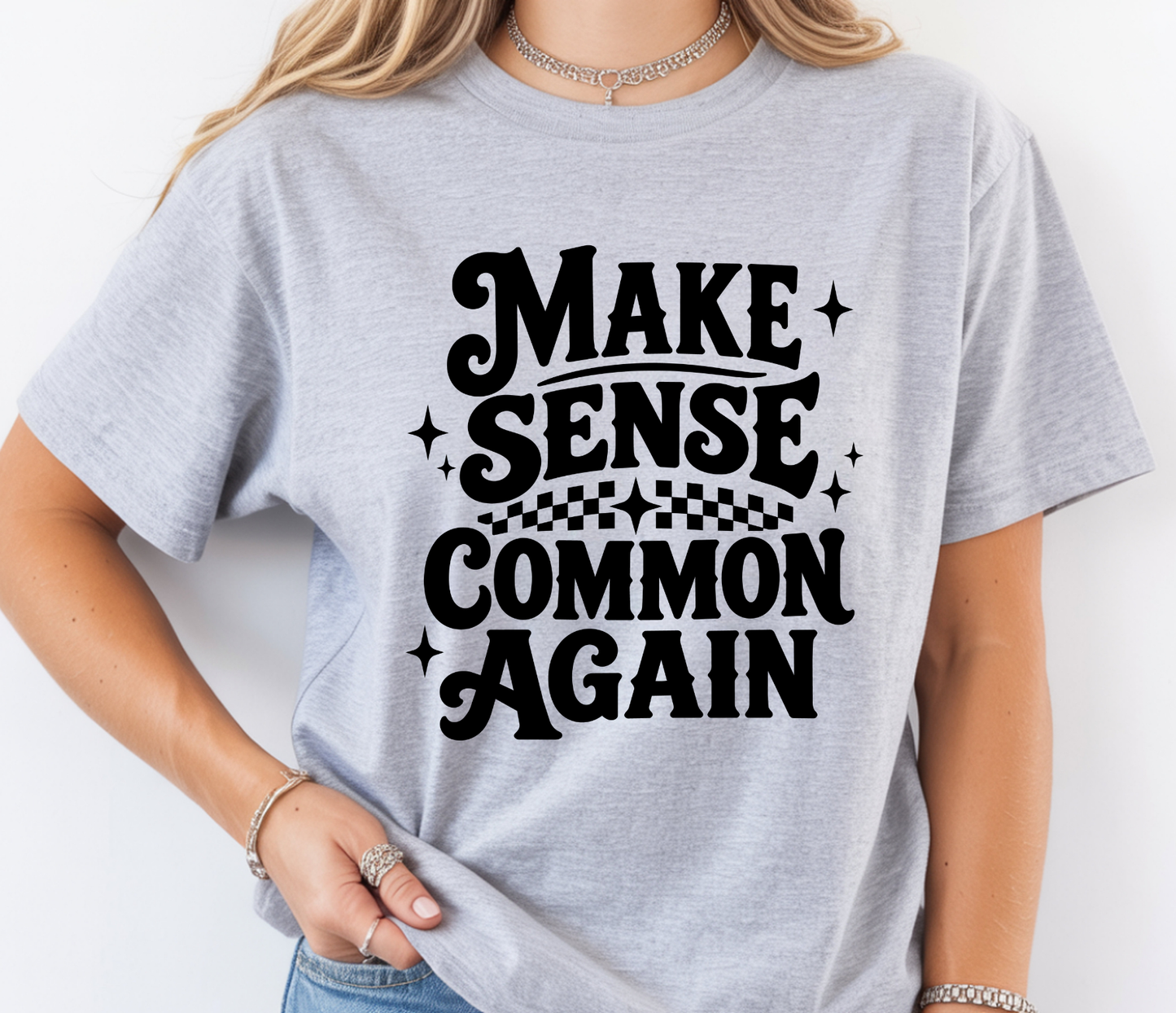 MAKE SENSE COMMON T-SHIRT