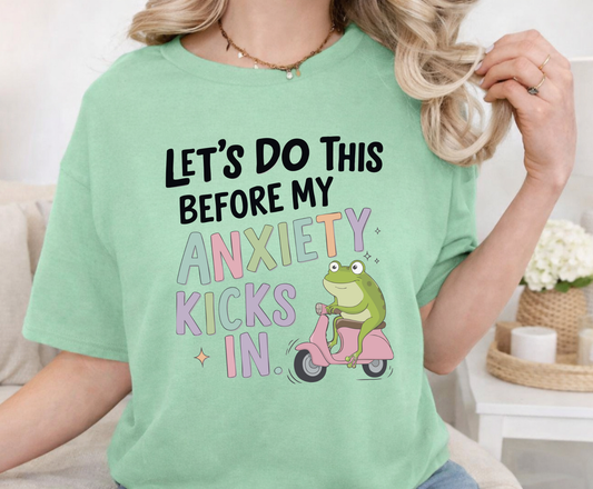 ANXIETY FROG T-SHIRT