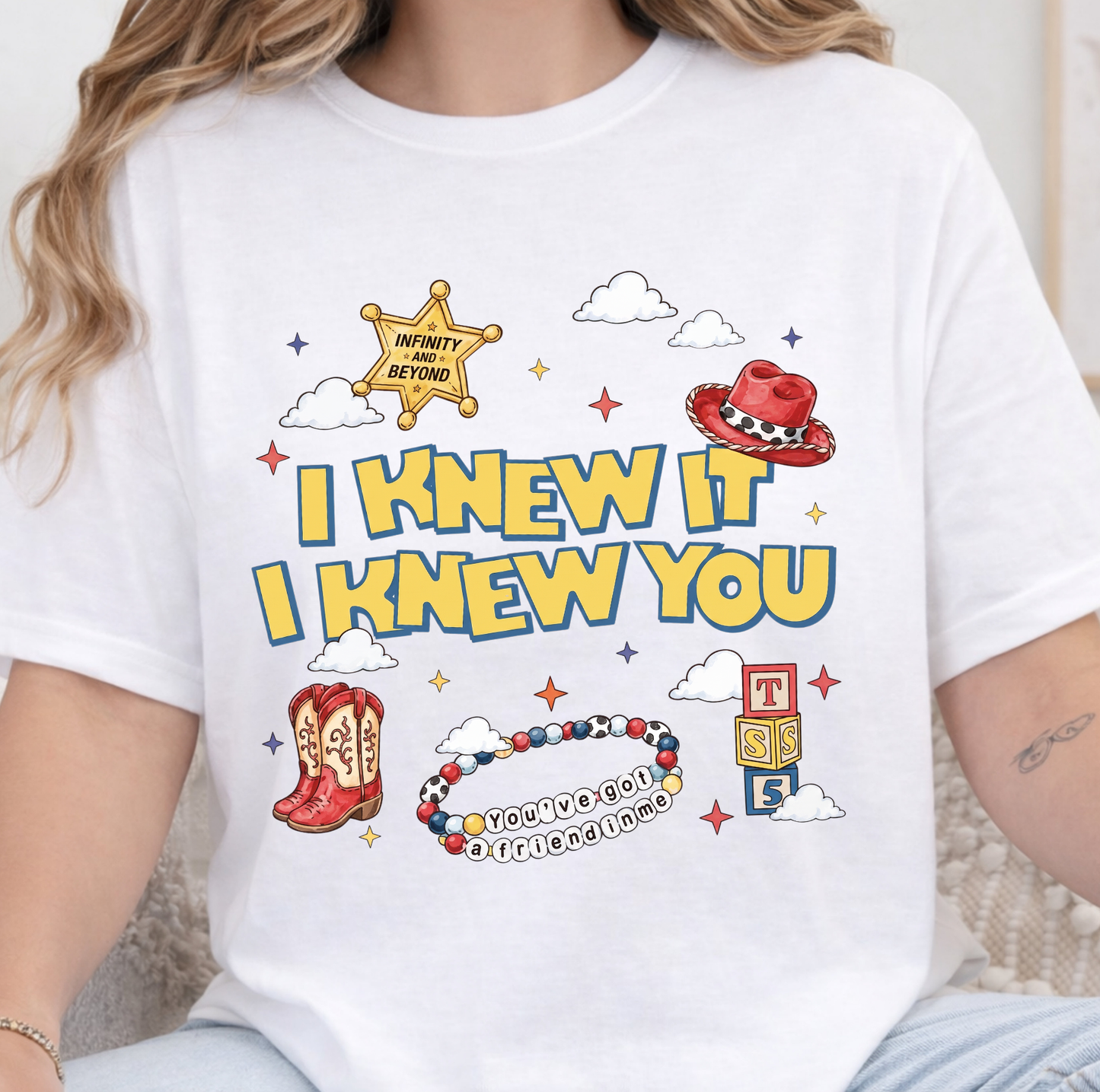 I KNEW IT, I KNEW YOU T-SHIRT