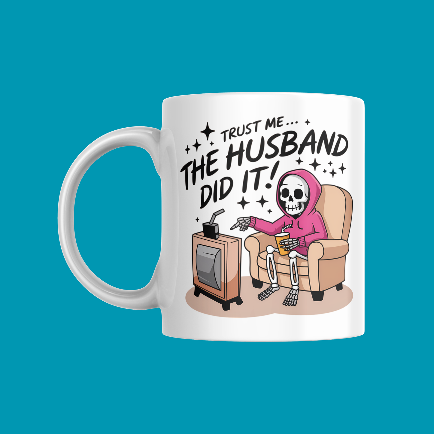 THE HUSBAND DID IT MUG