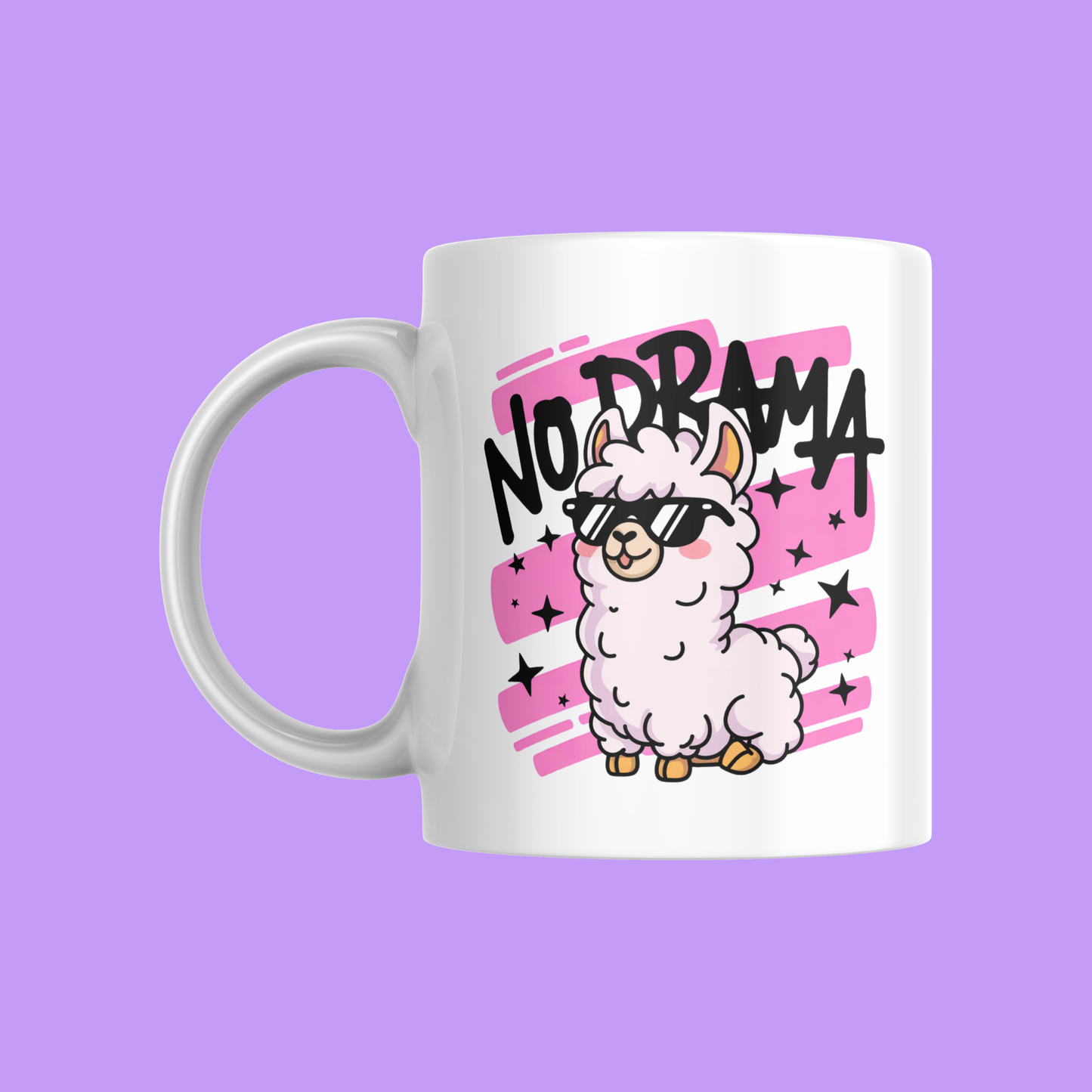 NO DRAMA MUG