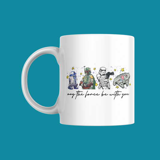 MAY THE FORCE BE WITH YOU MUG