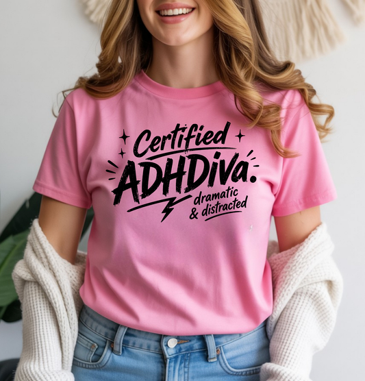 CERTIFIED ADHD T-SHIRT