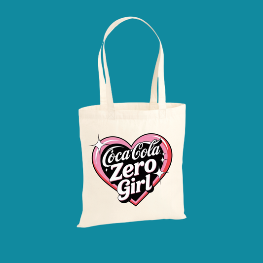 COKE ZERO GIRL TOTE BAG