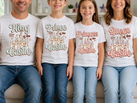 FAMILY MAGICAL CASTLE T-SHIRT
