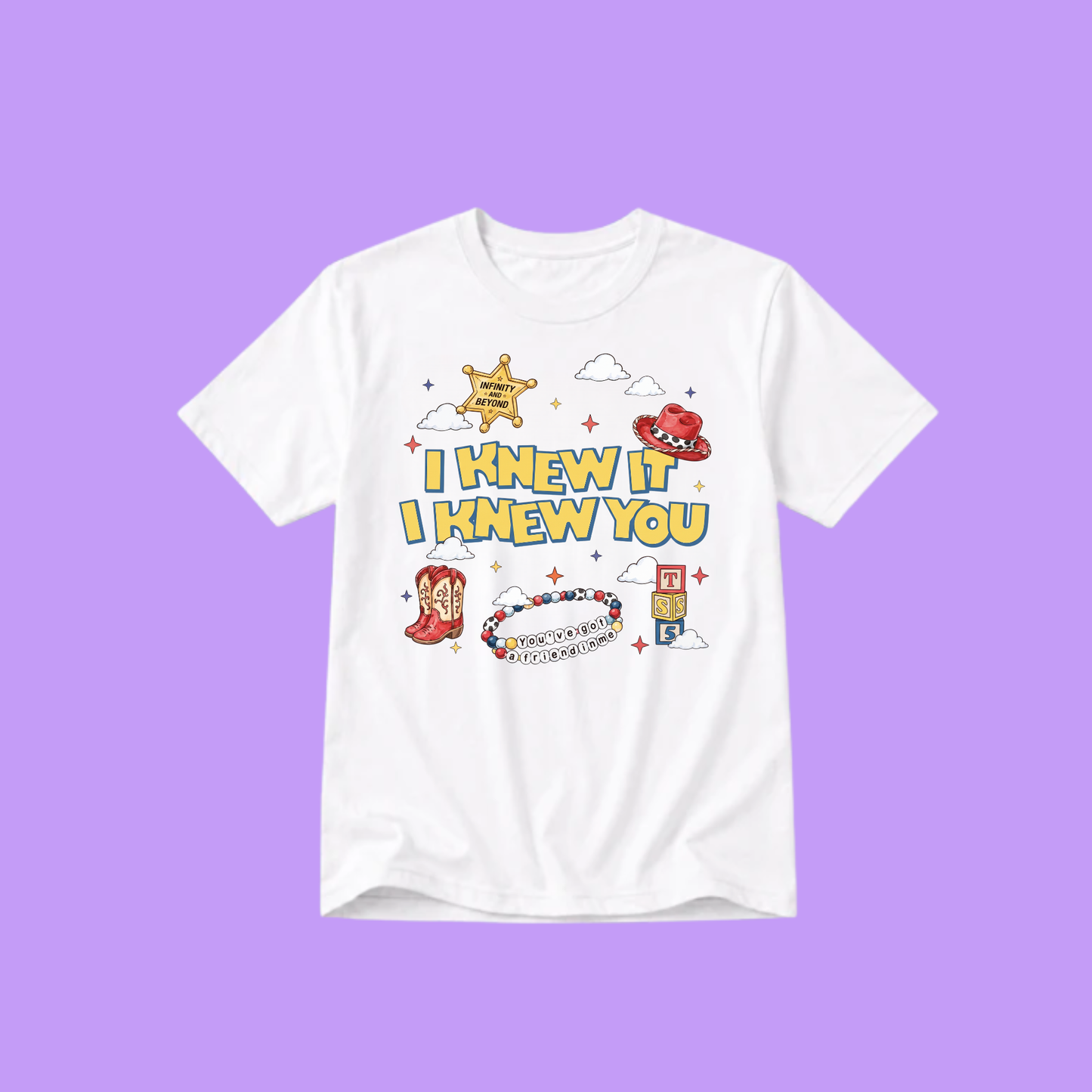 I KNEW IT, I KNEW YOU T-SHIRT