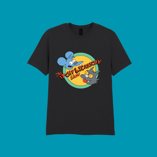 ITCHY & SCRATCHY T-SHIRT