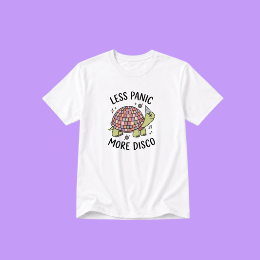 LESS PANIC T-SHIRT