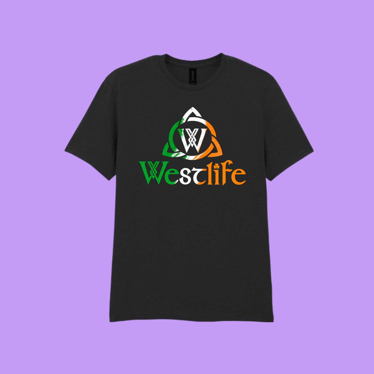 WESTLIFE IRISH BLACK T-SHIRT