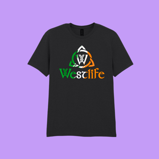 WESTLIFE IRISH BLACK T-SHIRT
