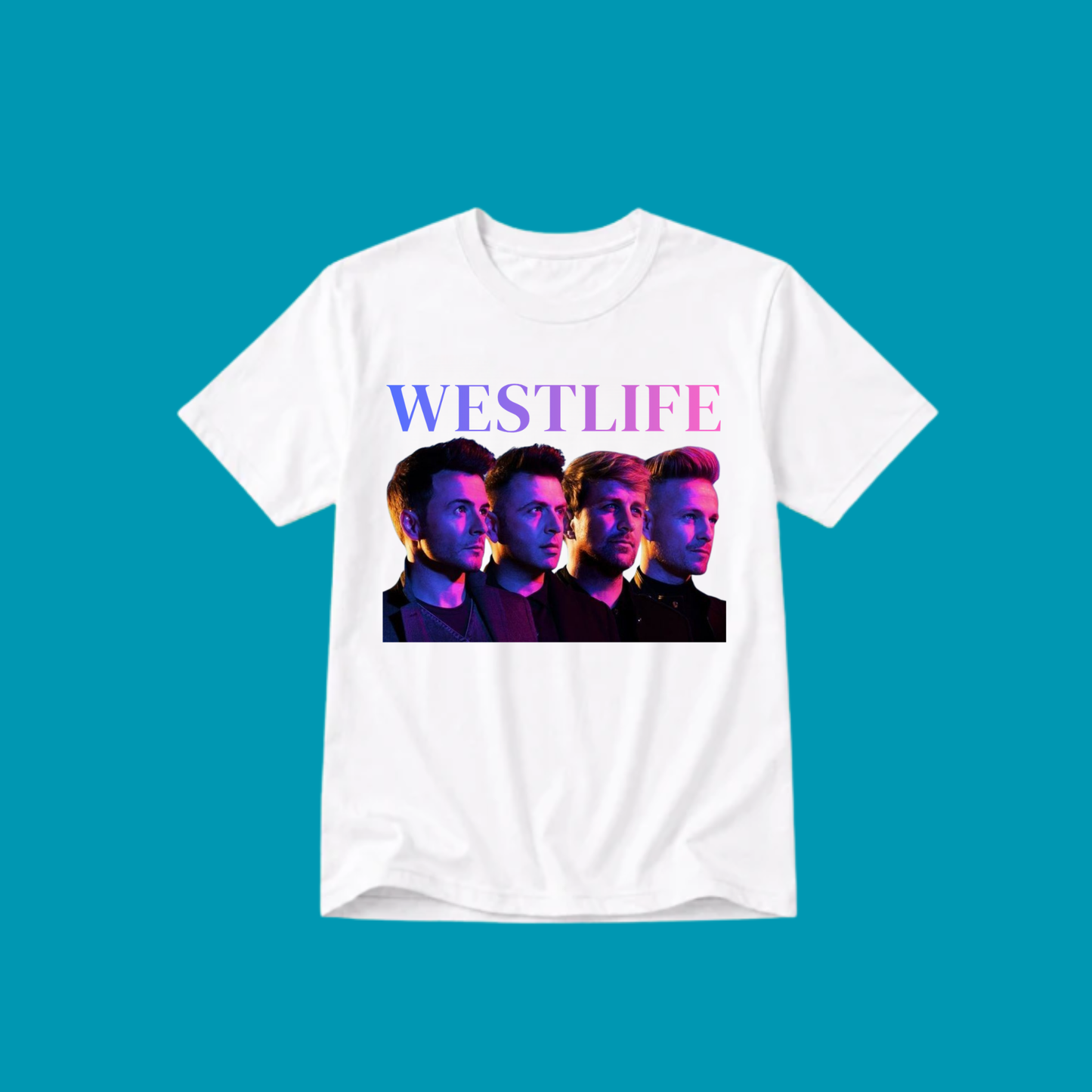 WESTLIFE WHITE T-SHIRT