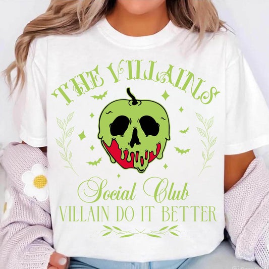 THE VILLAINS SOCIAL CLUB T-SHIRT
